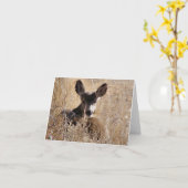 Hertennoot Kaart (Gele Bloem)