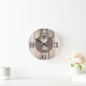 Hertenpaden wandklok, 20,3 cm rond acryl ronde klok (Huis)