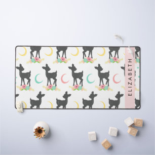 Hertenpatroon, Baby Herten, Boho, Bloemen, Jouw na Bureaumat