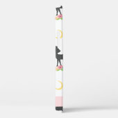 Hertenpatroon, Baby Herten, Boho, Bloemen, Jouw na Case-Mate iPhone Case (Achterkant / Rechts)