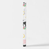 Hertenpatroon, Baby Herten, Boho, Bloemen, Jouw na iPhone Hoesje (Linkerkant)