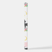 Hertenpatroon, Baby Herten, Boho, Bloemen, Jouw na iPhone Hoesje (Rechterkant)