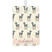 Hertenpatroon, Baby Herten, Boho, Bloemen, Jouw na Luchtverfrisser (Achterkant)