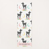 Hertenpatroon, Baby Herten, Boho, Bloemen, Jouw na Yogamat (Voorkant)