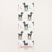 Hertenpatroon, Baby Herten, Boho, Bloemen, Jouw na Yogamat (Achterkant)