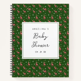 Hertenpatroon Baby shower Geschenklijst Notitieboe Notitieboek