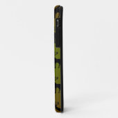 Hertenpatroon op groen bruin Case-Mate iPhone case (Achterkant/links)