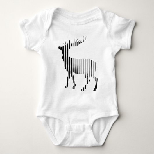 hertenpatroon romper (Voorkant)
