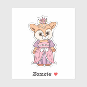 Hertenprinses Sticker