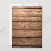 Hertenschedel donker Paarse bloemboeket schuur hou Kaart (Achterkant)