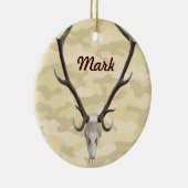 Hertenschedelnaam Ornament (Rechts)