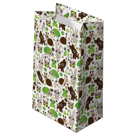 hertenschildpad klein cadeauzakje (Achterkant Gekanteld)