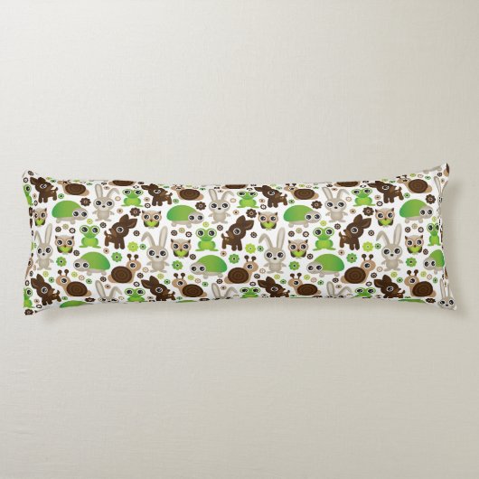 hertenschildpad lichaamskussen (Achterkant)