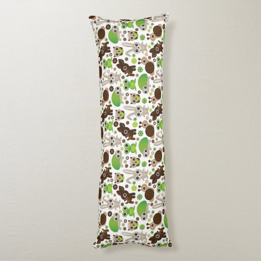 hertenschildpad lichaamskussen (Achterkant (Verticaal))