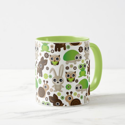 hertenschildpad mok (Voorkant rechts)