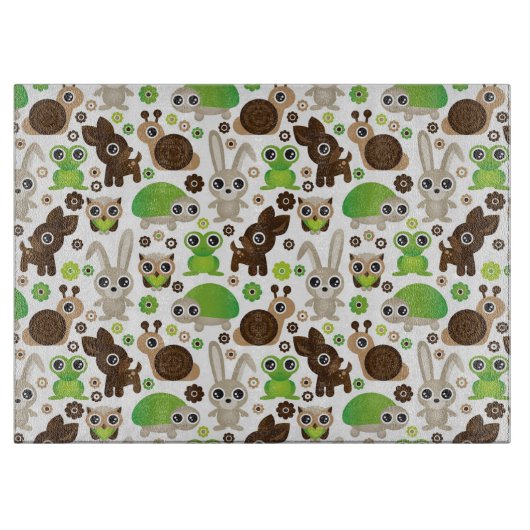 hertenschildpad snijplank (Voorkant)