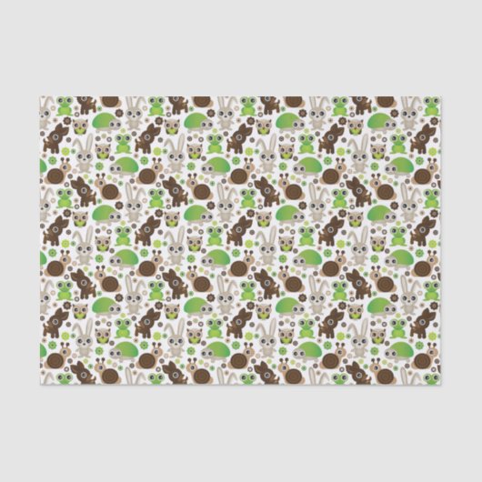 hertenschildpad tissuepapier (Voorkant)