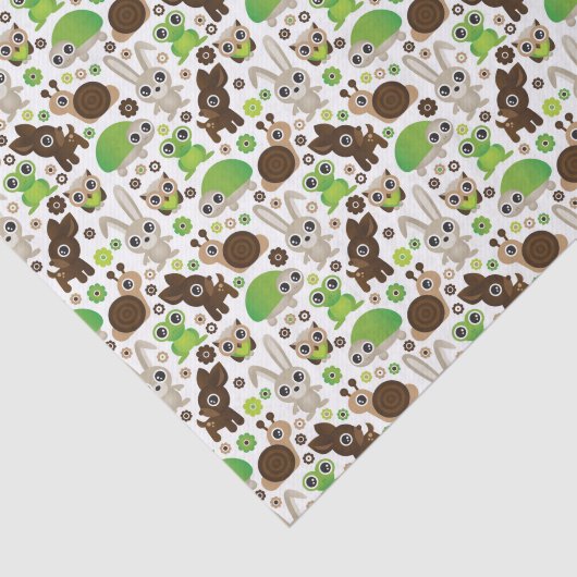 hertenschildpad tissuepapier (Detail)