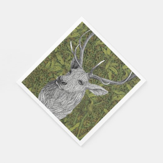 hertenservetten servet (Hoek)