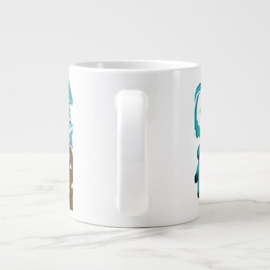 Hertenwinter Grote Koffiekop (Achterkant)