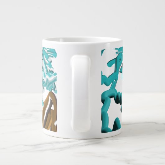 Hertenwinter Grote Koffiekop (Achterkant)