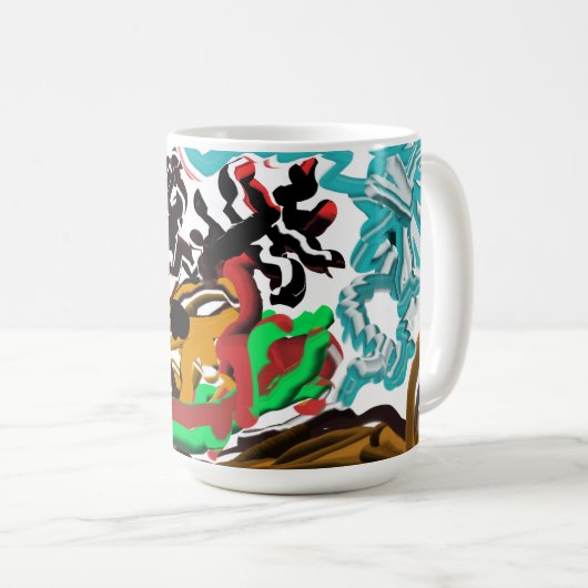 Hertenwinter Koffiemok (Voorkant rechts)