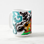 Hertenwinter Koffiemok (Voorkant links)