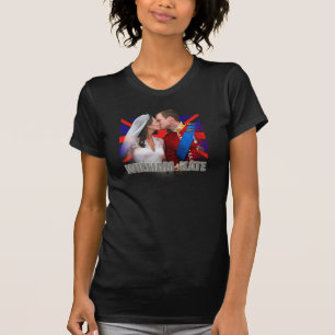 Hertog en hertogin van Cambridge Balcony Kiss Shir T-shirt