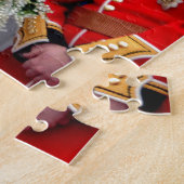 Hertog en hertogin van Cambridge Royal Wedding Legpuzzel (Zijkant)