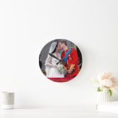Hertog en hertogin van Cambridge Royal Wedding Ronde Klok (Huis)