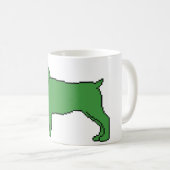 Hertog het Virtuele Pet van de Dog Koffiemok (Voorkant rechts)