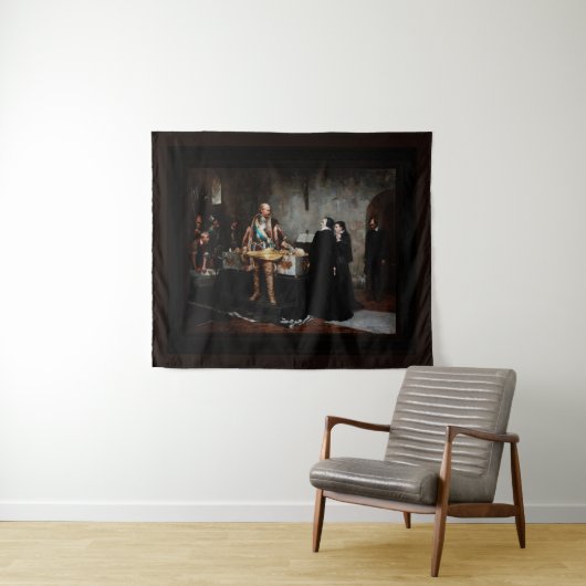 Hertog Karl Isolting the Corpse of Klaus Fleming Wandkleed (In Situ (horizontaal))