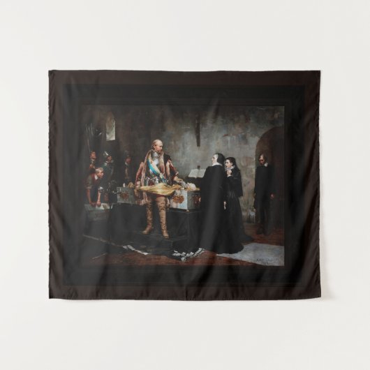 Hertog Karl Isolting the Corpse of Klaus Fleming Wandkleed (Voorkant (horizontaal))