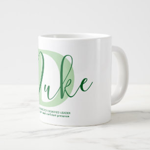 Hertog Naam Betekenis Monogram Grote Koffiekop