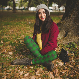 Hertog Van Fife Groen Rood Tartan Leggings