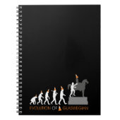 Hertog van het Pet van de Glasgow van Wellington Notitieboek (Voorkant)