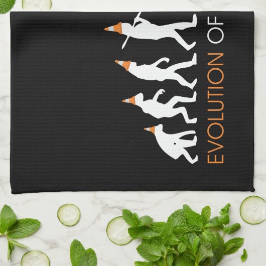 Hertog van het Pet van de Glasgow van Wellington Theedoek (Gevouwen)