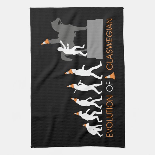 Hertog van het Pet van de Glasgow van Wellington Theedoek (Verticaal)