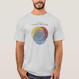 Hertog van Kielder Venn mannen t-shirt