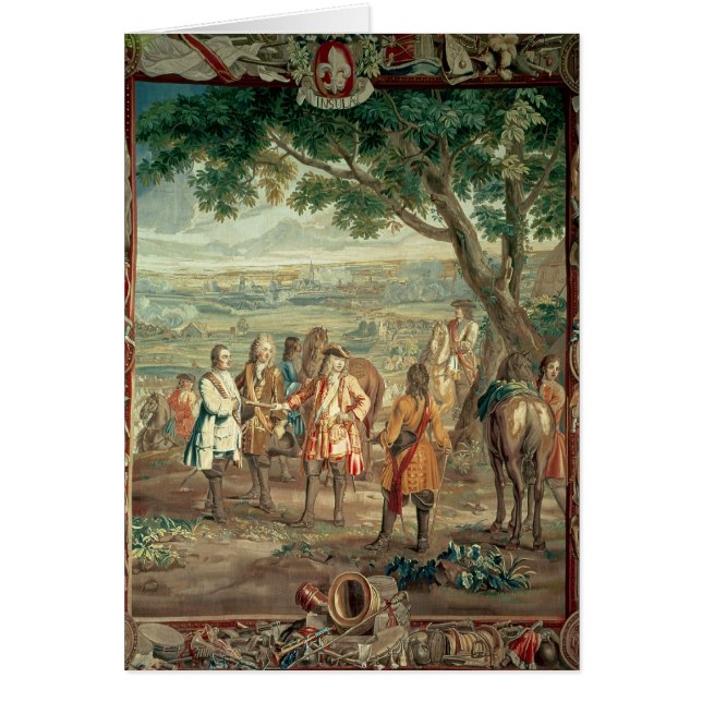 Hertog van Marlborough aan de Herfst van Lille in  (Voorkant)