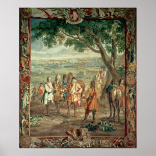 Hertog van Marlborough aan de Herfst van Lille in Poster