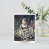 Hertog van Montpensioner als kind van Francois Bou Briefkaart (Staand voorkant)