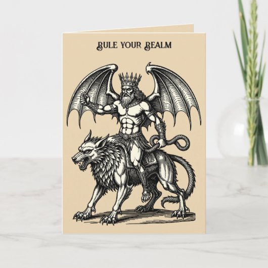 Hertog van Schaduwen Astaroth Kaart (Voorkant)