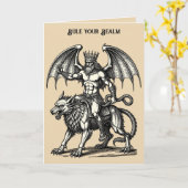 Hertog van Schaduwen Astaroth Kaart (Gele Bloem)