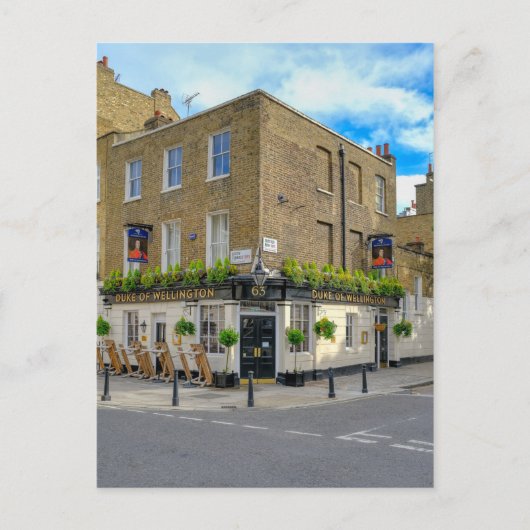 Hertog van Wellington, Belgravia, Briefkaart van L (Voorkant)