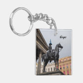 Hertog van Wellington Standbeeld, Acryl sleutelhan Sleutelhanger (Voorkant Links)