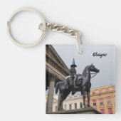 Hertog van Wellington Standbeeld, Acryl sleutelhan Sleutelhanger (Voorkant)