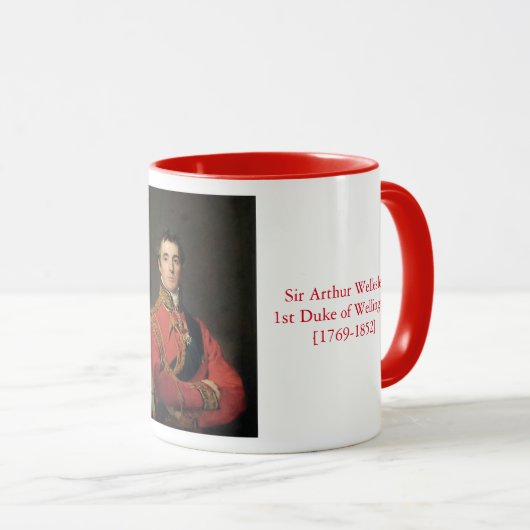 Hertog van Wellington Waterloo Mok (Voorkant rechts)