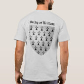 Hertogdom Bretagne T-shirt (Achterkant)