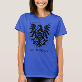 Hertogdom Karinthië Monochrome Heraldische Kunst T-shirt